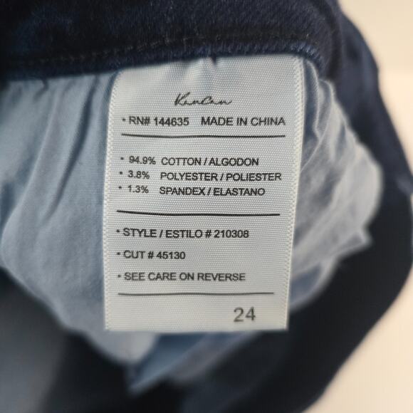 Plus Size KanCan™ Flare High Rise Jean size 24 womens blue 6066 - Picture 10 of 11